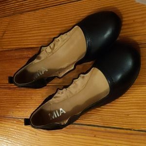 Mia lulu black ballet flat, women's size 7.5